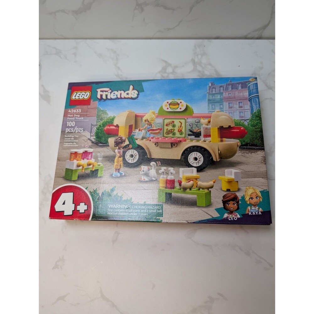LEGO Friends 42633 Hot Dog Food Truck Factory Sealed New 100pc Leo Kaya
